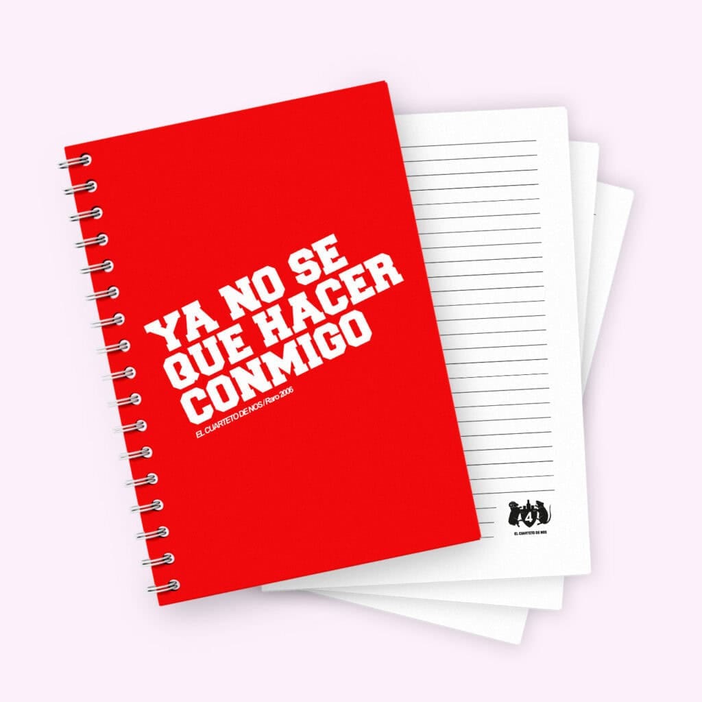 Libreta - No Sé Que Hacer Conmigo - A5